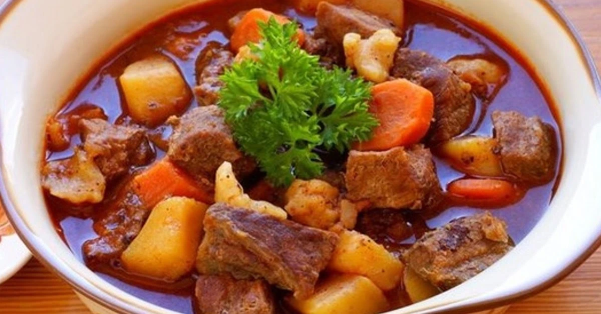 hello8862 com cách nấu bò sốt vang khoai tây cà rốt
