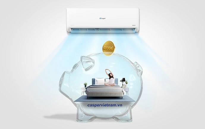 ĐIỀU HÒA CASPER 1 CHIỀU INVERTER 12000BTU TC-12IS36
