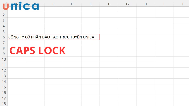 6 cách viết hoa chữ cái đầu trong Excel đầy đủ chi tiết nhất