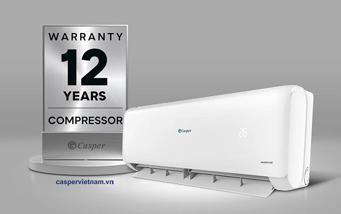 ĐIỀU HÒA CASPER 1 CHIỀU INVERTER 12000BTU TC-12IS36