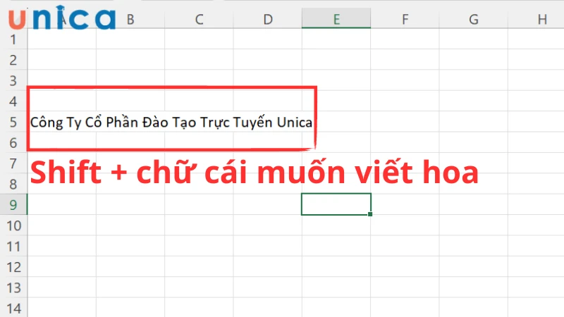 6 cách viết hoa chữ cái đầu trong Excel đầy đủ chi tiết nhất