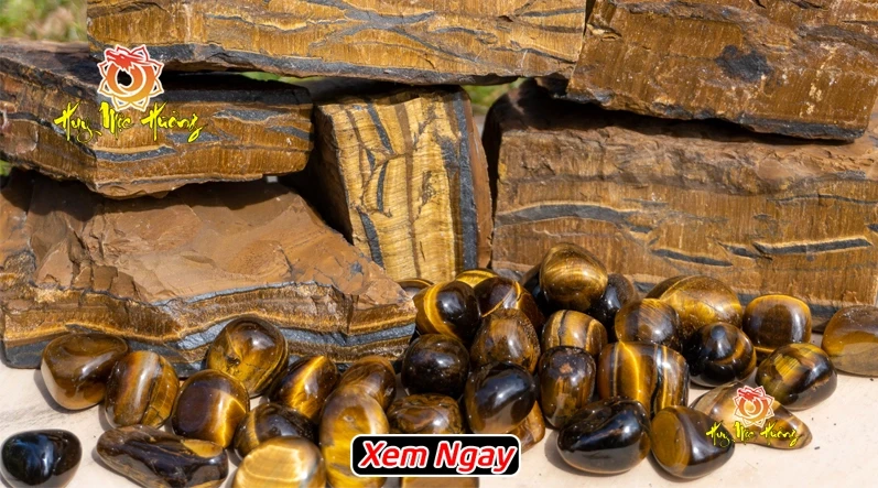 Giá Vòng Đá Mắt Hổ Tự Nhiên 100% Chuẩn 5A Tại Xưởng