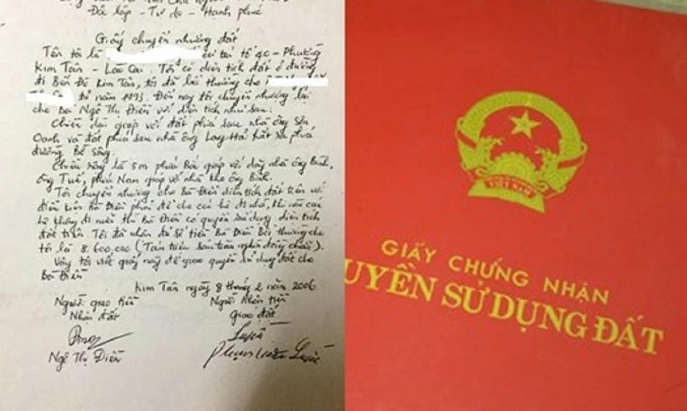 Mua bán BĐS bằng giấy viết tay có giá trị pháp lý hay không? | Cổng TTĐT tỉnh Hà Tĩnh
