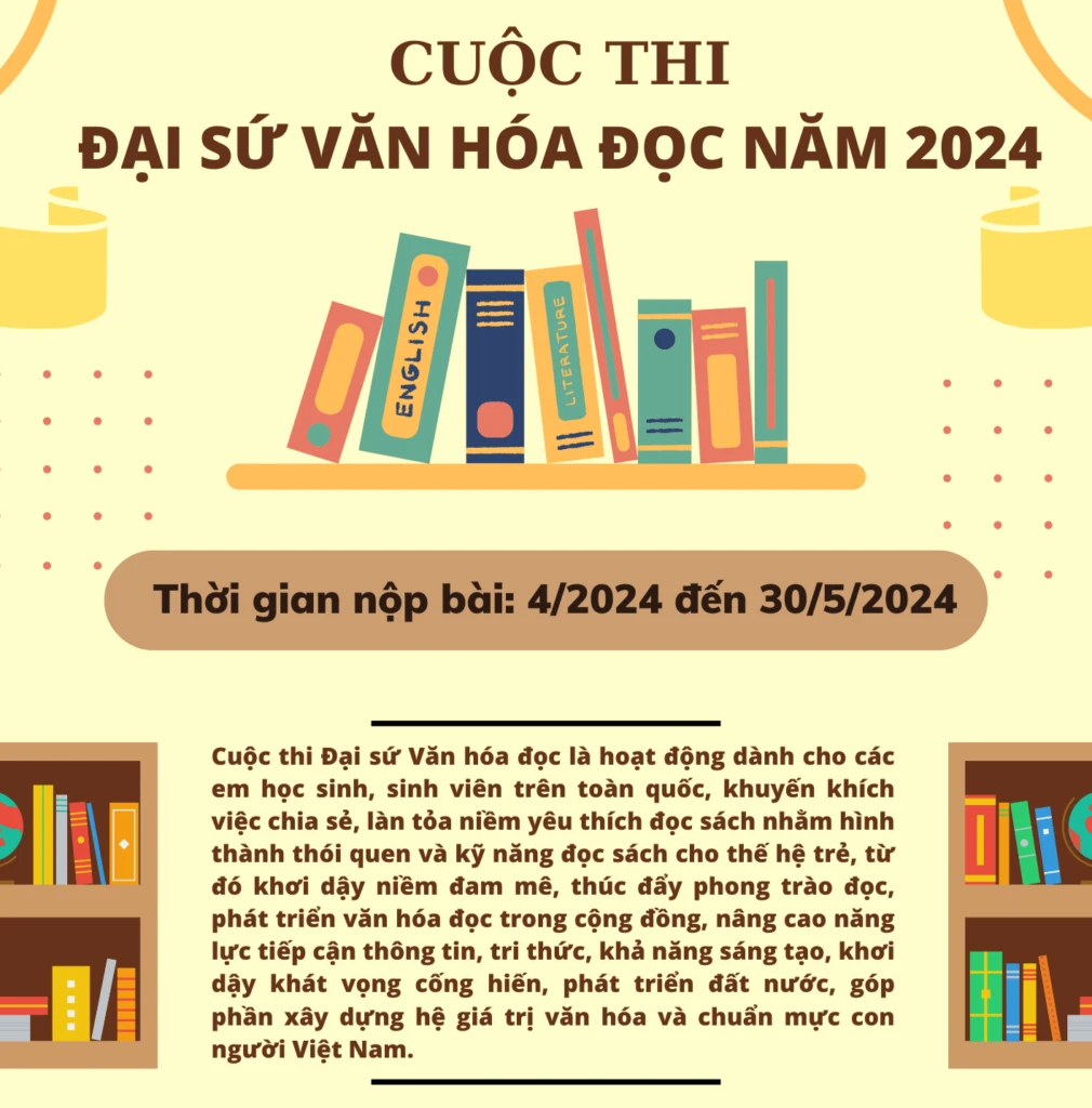 Cuộc thi Đại sứ Văn hóa đọc năm 2024