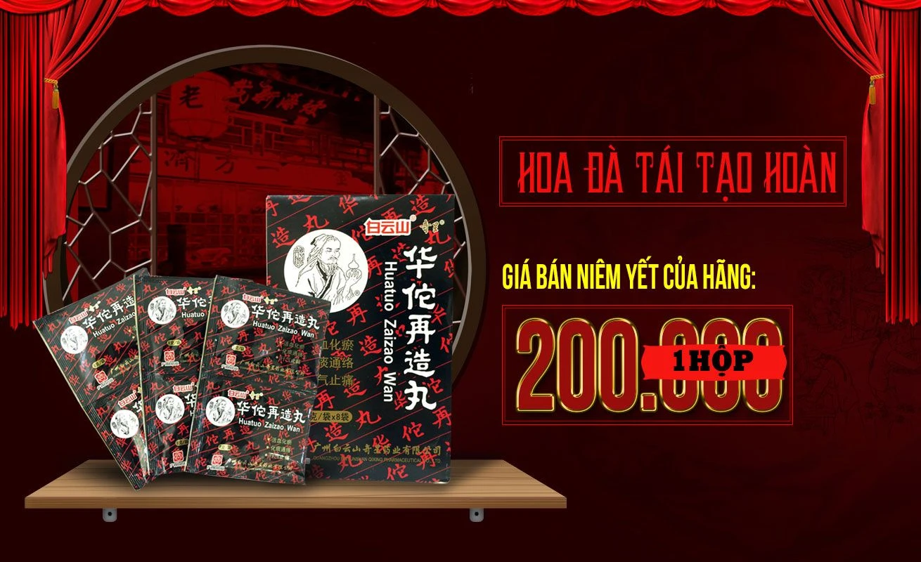 Hoa đà tái tạo hoàn Trung Quốc Phục hồi di chứng sau đột quỵ