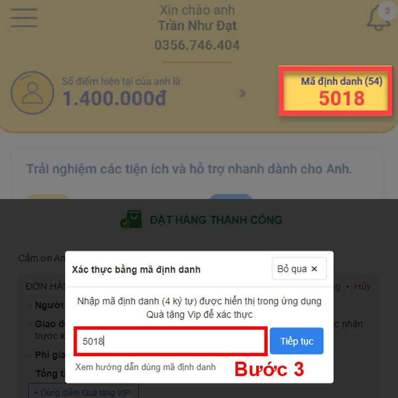 Cách tích điểm, đổi điểm Quà Tặng VIP BHX, TGDĐ, ĐMX, AnKhang, AvaKids - Thegioididong.com