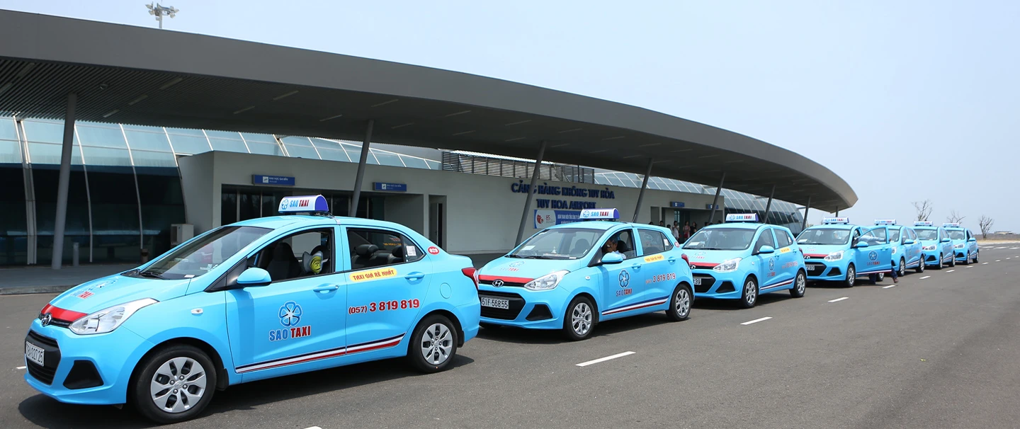 Taxi Phú Yên - TOP 8 hãng taxi sân bay Tuy Hòa uy tín và hello8862 com lựa chọn taxi
