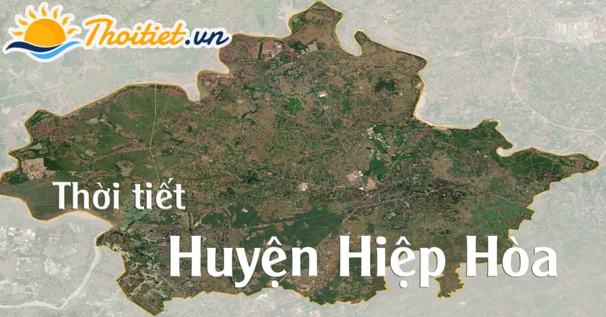 Dự báo thời tiết Huyện Hiệp Hòa - Bắc Giang