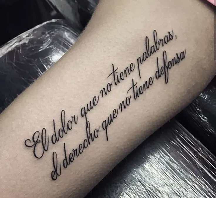 Tổng hợp 666+ hình xăm chữ ở bắp tay đẹp, độc đáo - Genztattoo