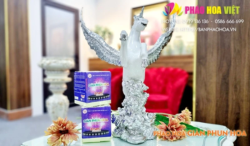 Pháo Hoa Giàn Phun Hoa 2024