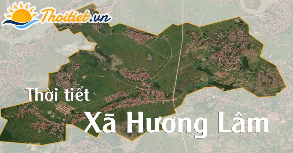 Dự báo thời tiết Xã Hương Lâm - Huyện Hiệp Hòa
