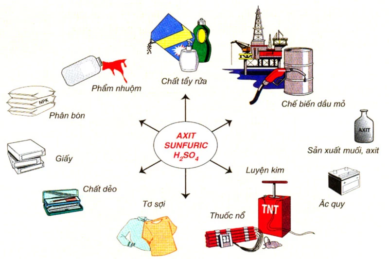 Hoá học 9 Bài 4: Một số axit quan trọng