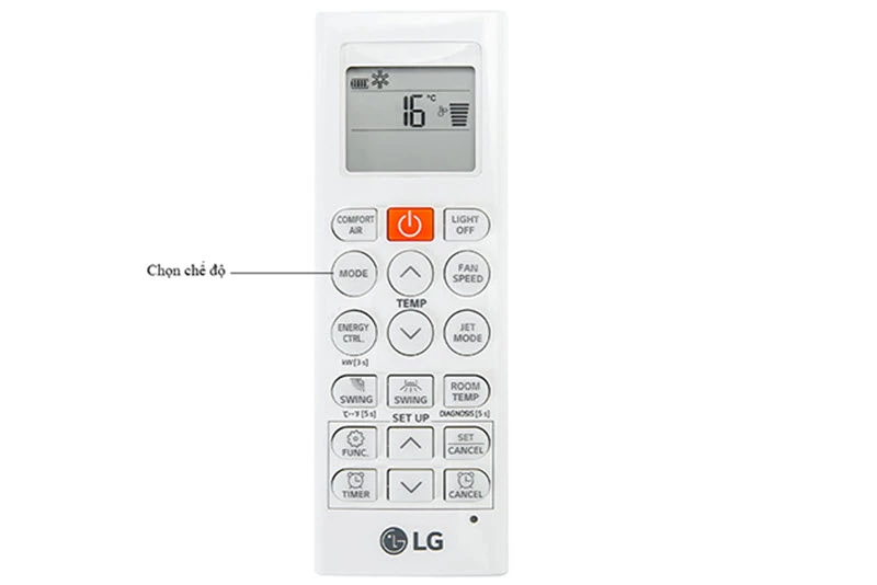hello8862 com sử dụng điều khiển điều hòa LG cực 22helo88