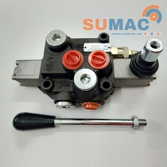 Van thủy lực 2 chiều gạt tay