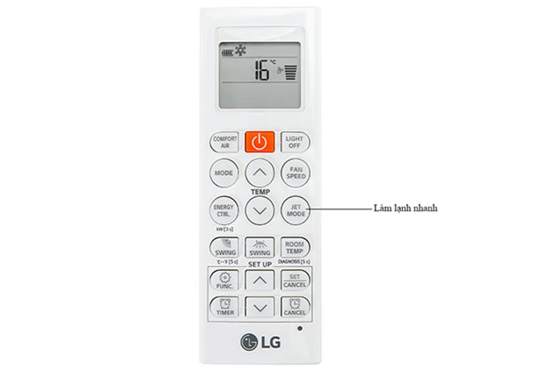 hello8862 com sử dụng điều khiển điều hòa LG cực 22helo88