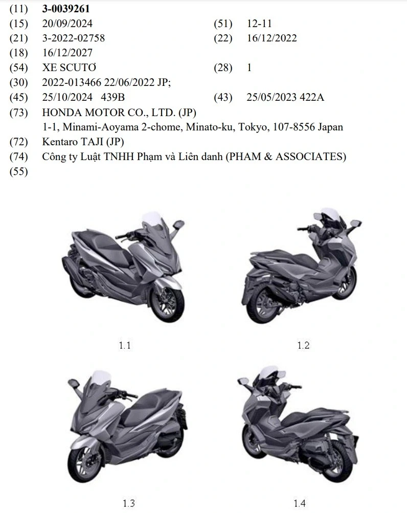 Honda đăng ký loạt helo88 vina.com mới tại heloo88, có mẫu dễ