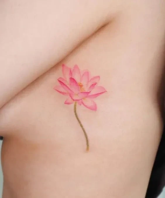 150 hình xăm hoa sen mini vừa 22helo88 mà đẹp và ý nghĩa - Genztattoo