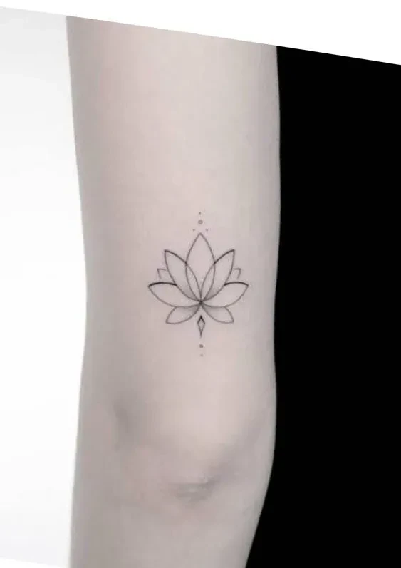 150 hình xăm hoa sen mini vừa 22helo88 mà đẹp và ý nghĩa - Genztattoo