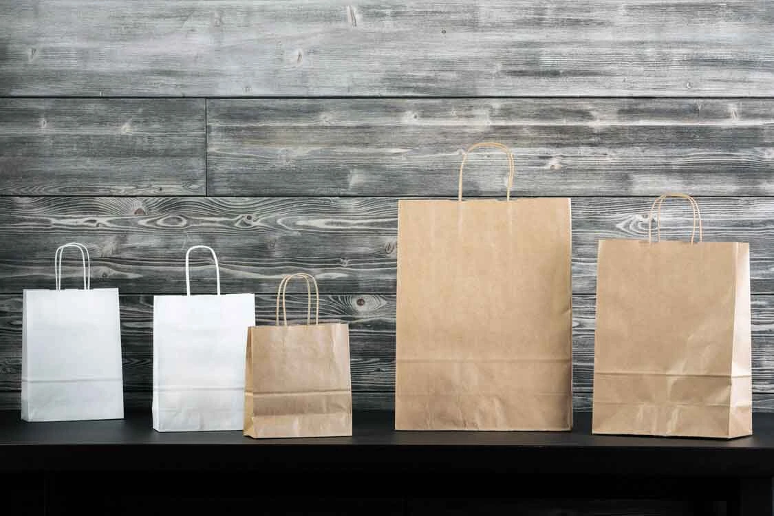 Túi Giấy Kraft đựng Hàng Thân Thiện Với Môi Trường