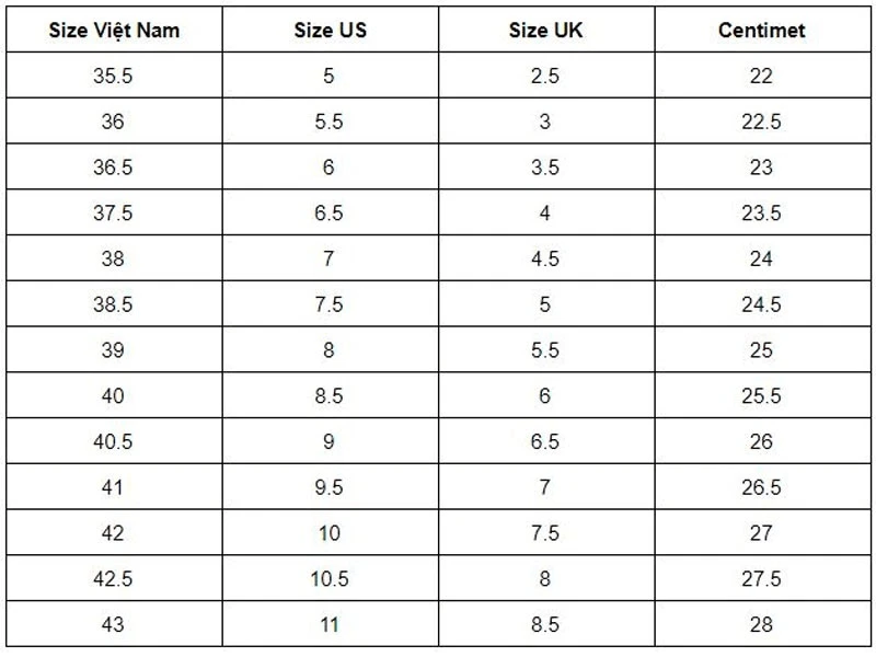 Cách đo size giày Nike 22helo88, chính xác nhất