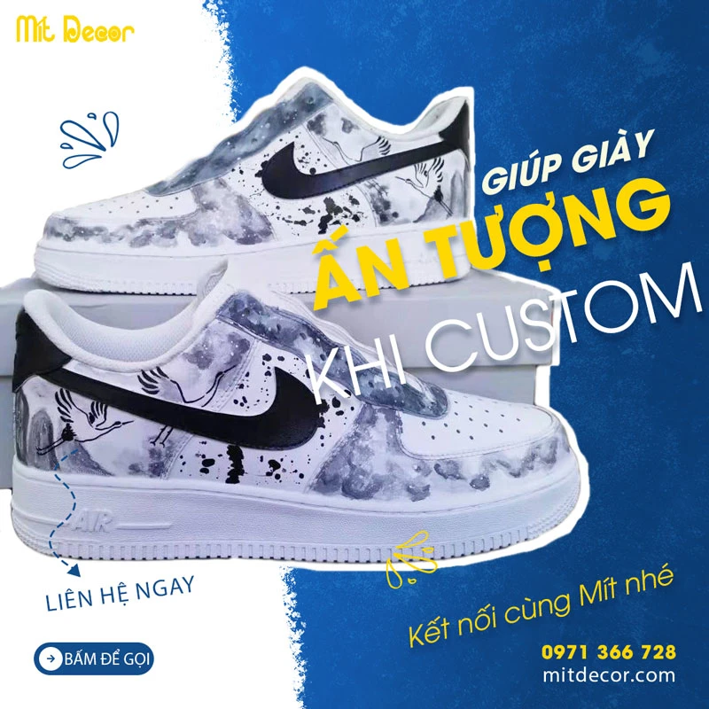 Shop Custom Giày Đẹp Và Uy Tín Tại TPHCM | Mít Decor