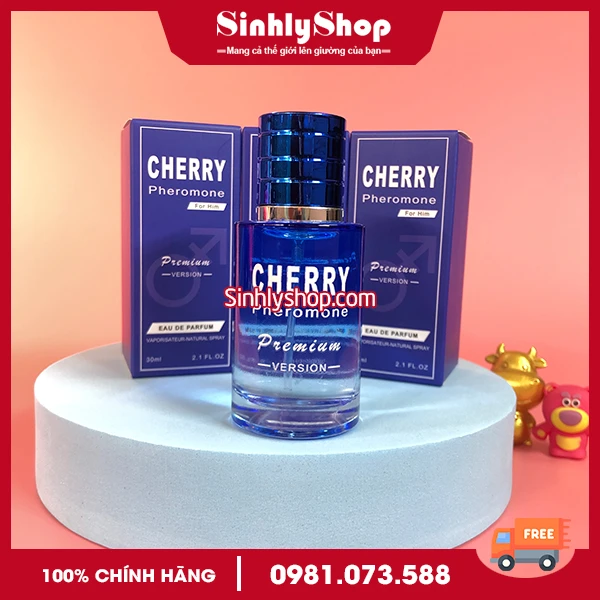 Nước hoa kích dục nữ Cherry Pheromone For Him không mùi siêu mạnh