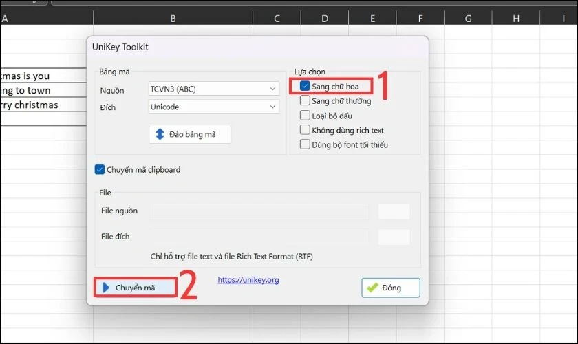 hello8862 com mẹo viết hoa chữ cái đầu trong Excel nhanh gọn