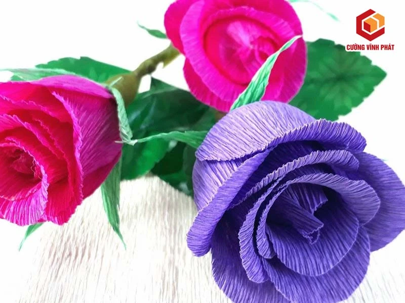 Giấy nhún là gì? Vì sao giấy nhún là helo888 dùng làm hoa giấy