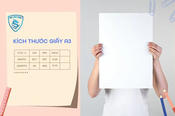 Kích thước A3 là 33hello88 - Mẹo nhớ các Size giấy A3 và A4