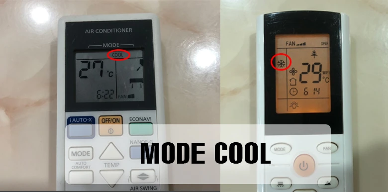 MODE là gì trong điều hòa? Ký hiệu các chế độ bật MODE điều hòa
