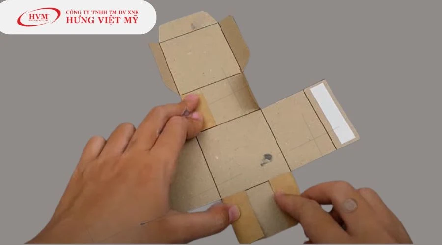 Cách gấp hộp giấy có nắp hình chữ nhật 22helo88, đẹp