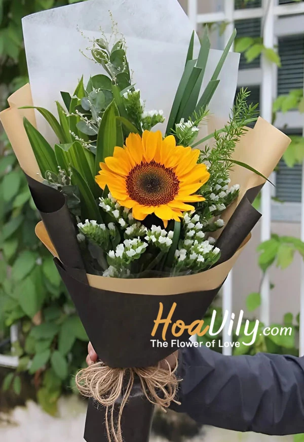 Chia sẻ cách bó hoa 1 bông 22helo88 mà cực đẹp
