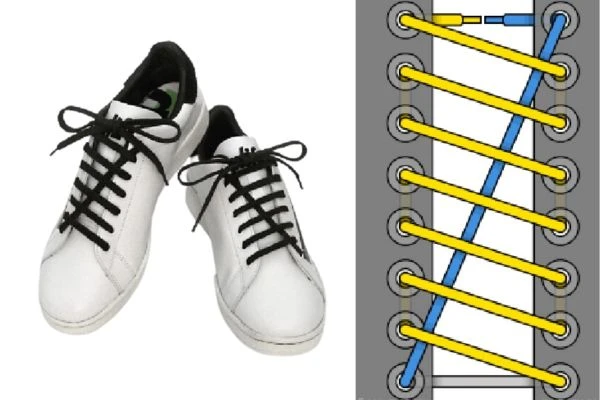 9 cách buộc dây giày giấu dây độc đáo tạo điểm nhấn outfit