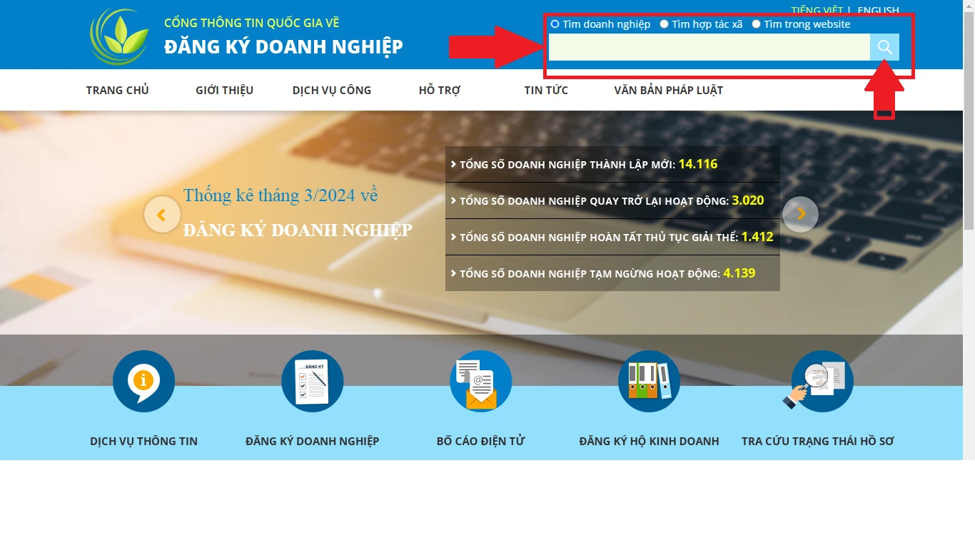 hello8862 com tra cứu đăng ký kinh doanh mới nhất hiện nay