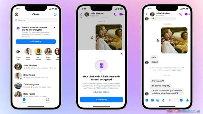 hello8862 com đặt mật khẩu khôi phục tin nhắn trên Messenger