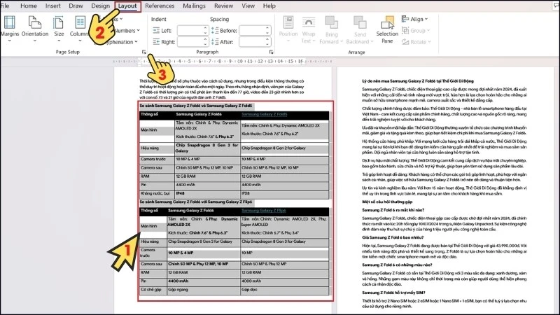 4 cách chỉnh trang ngang, dọc trong Word cực nhanh, 22helo88 - Thegioididong.com