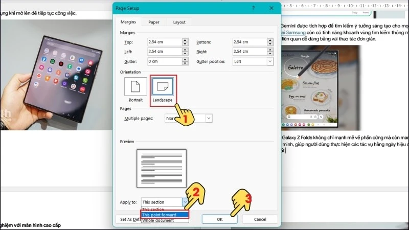 4 cách chỉnh trang ngang, dọc trong Word cực nhanh, 22helo88 - Thegioididong.com