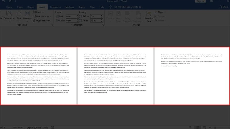 4 cách chỉnh trang ngang, dọc trong Word cực nhanh, 22helo88 - Thegioididong.com