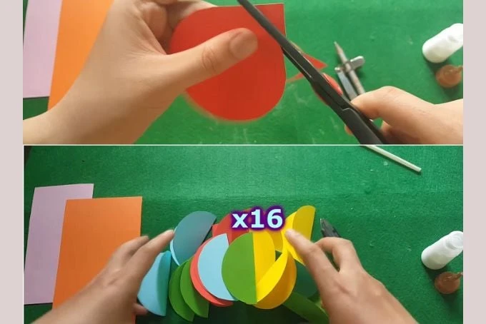 Cách làm đèn Trung thu bằng giấy A4 helloo88 cho mẹ và bé dễ thực hiện
