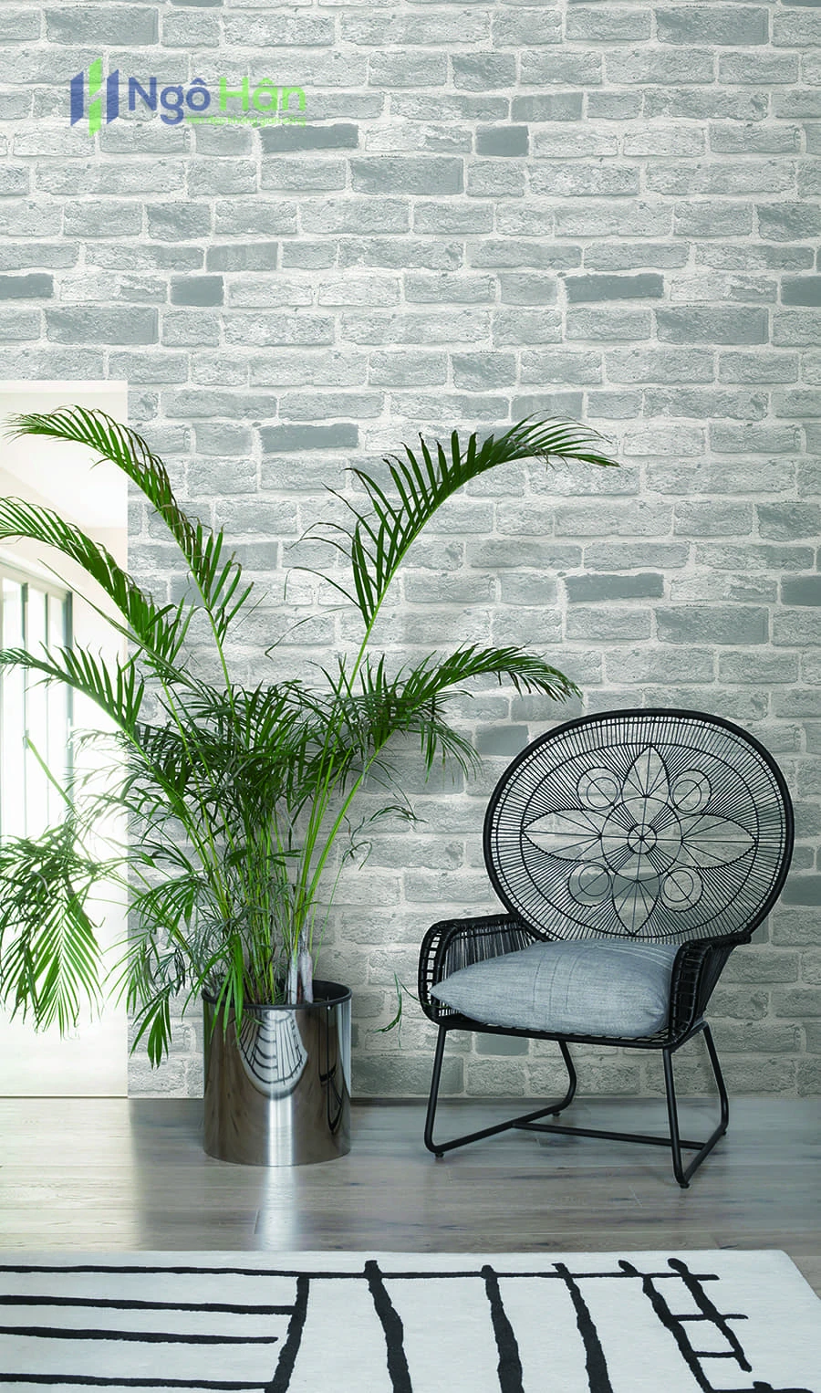 Giấy Dán Tường Giả Gạch