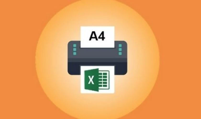 hello8862 com cách in Excel vừa trang giấy A4