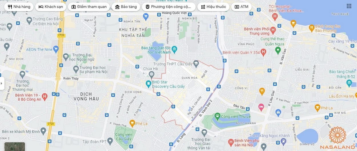 Quận Cầu Giấy: Thông tin, đặc điểm và vị trí bản đồ
