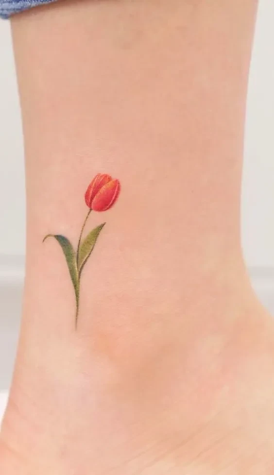 Ý Nghĩa Đặc Biệt Của Hình Xăm Hoa Tulip