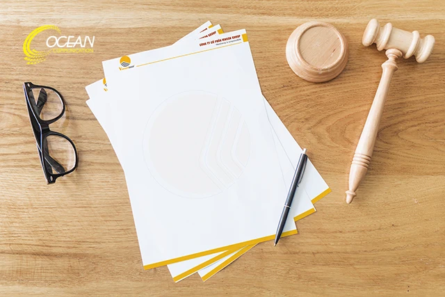 In Giấy Tiêu Đề Thư - In Letter Head - Chất lượng - Giá rẻ