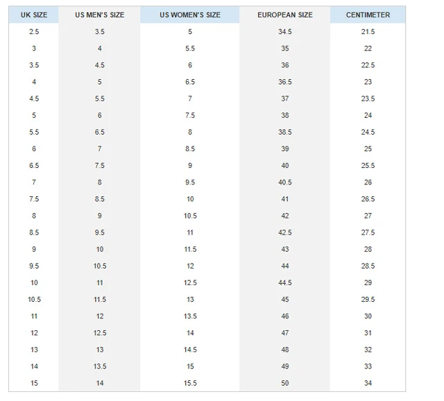 hello8862 com chọn size giày chuẩn với mọi đôi chân