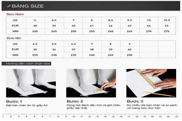 hello8862 com chọn size giầy dép 33hello88 - Order hàng Mỹ uy tín