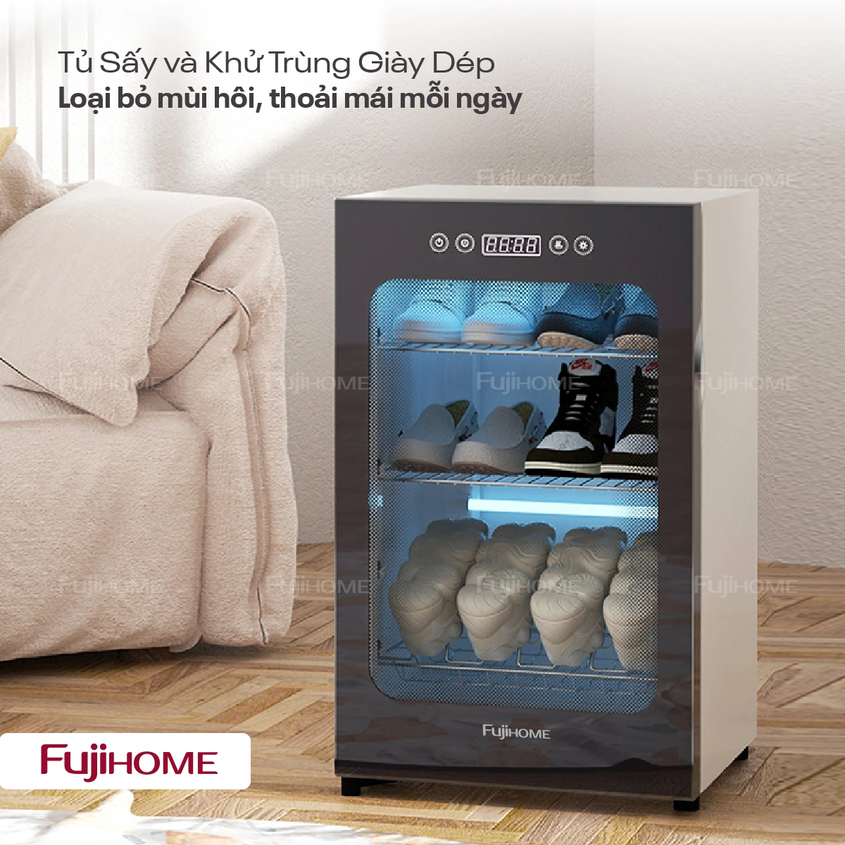 Lợi ích của máy sấy giày trong mùa mưa