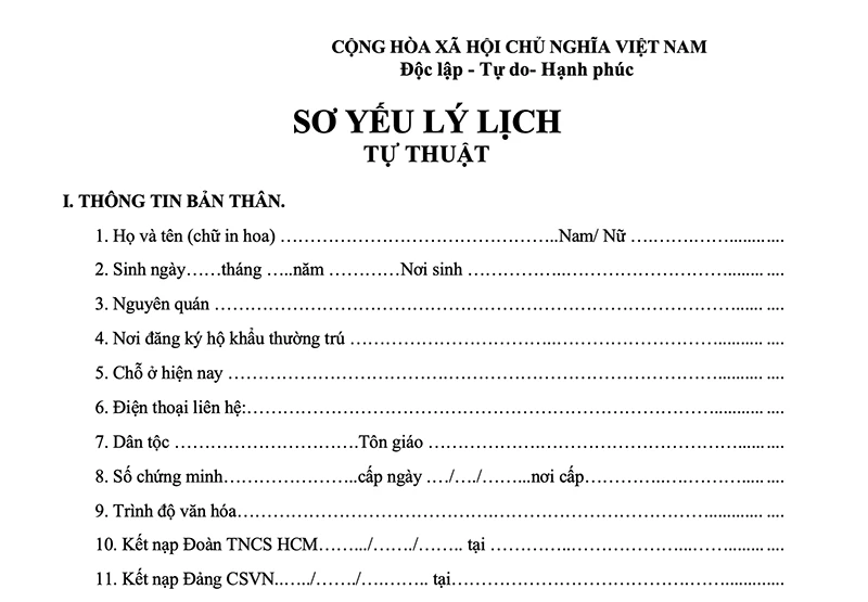 hello8862 com ghi trình độ văn hóa trong sơ yếu lý lịch