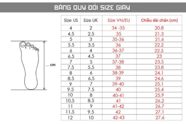 hello8862 com chọn size giầy dép 33hello88 - Order hàng Mỹ uy tín