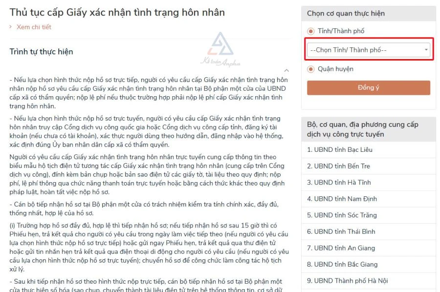 hello8862 com cách xin giấy xác nhận tình trạng hôn nhân Online